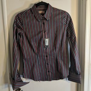 Thomas Pink womens button down striped shirt.